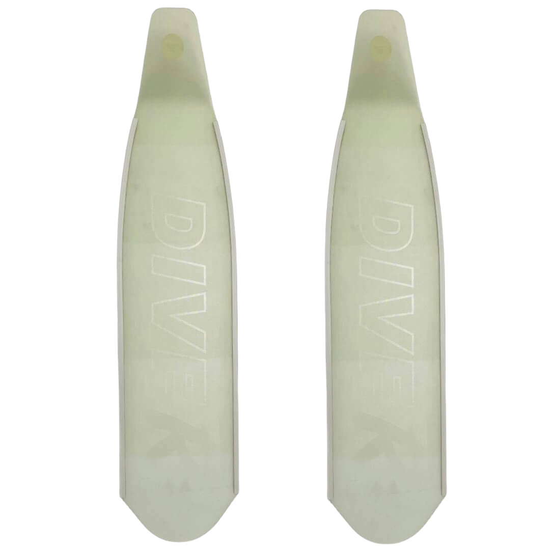 DiveR - Fin Blades - Clear - Composite image 1