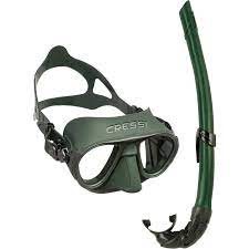 Cressi - Calibro Mask And Snorkel Set - Green image