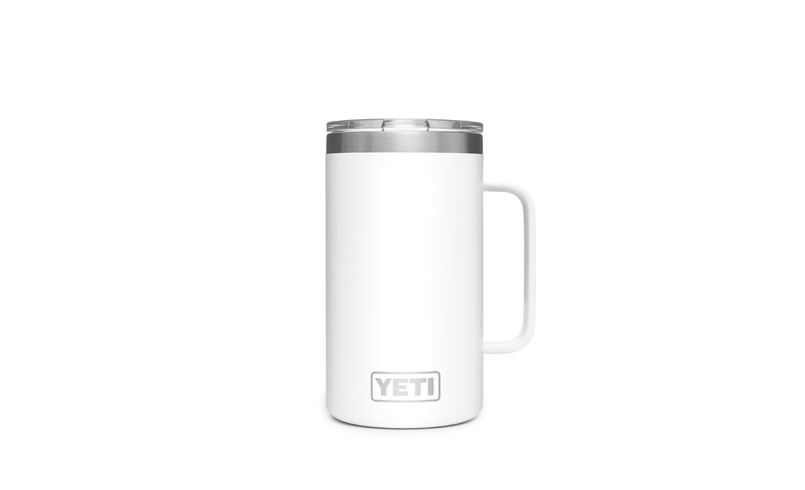 Yeti - Rambler Mug With Magslider Lid - 24oz (710ml) - White image