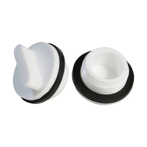 Icey Tek - Replacement Bungs and Washers - 2 Pack - White image 0