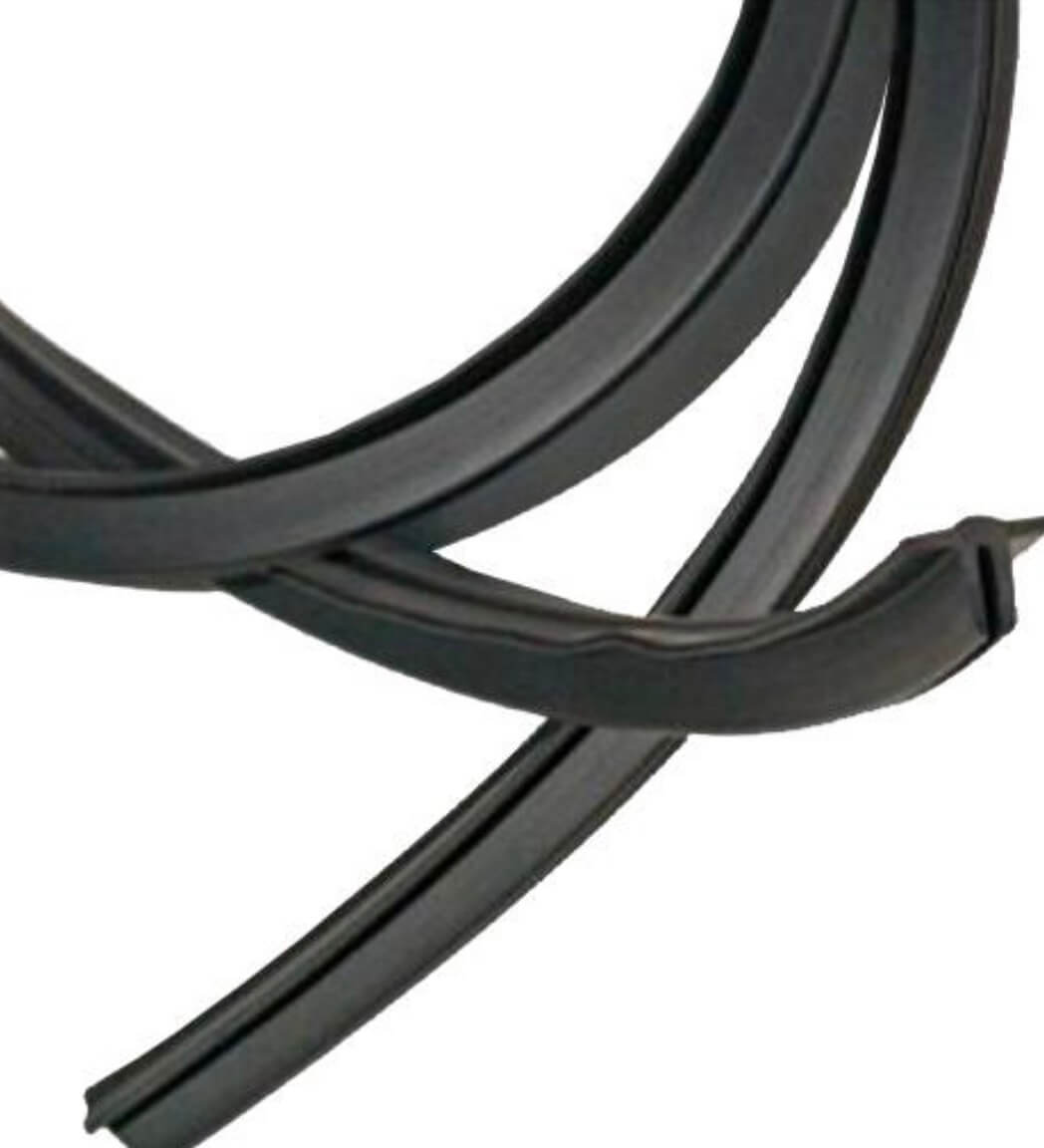 DiveR - Fin Rails - 2 Pieces - Black - Black image