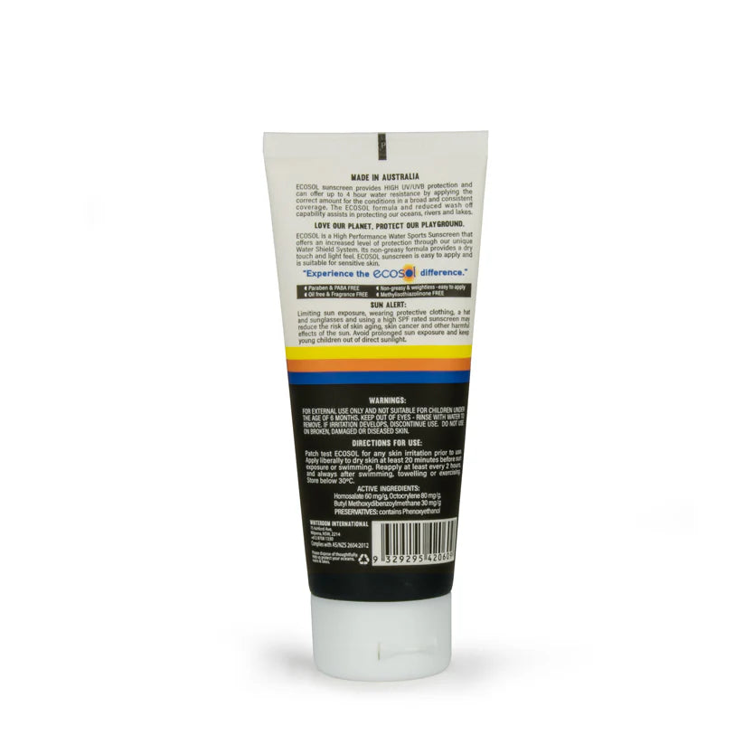 Ecosol - Water Shield SPF 50+ Sunscreen - 60m image 1