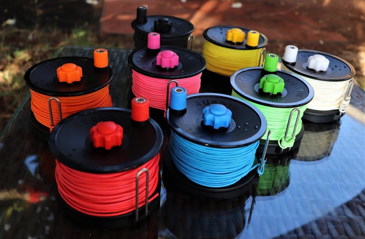 Aussie Reels - Cuda Railgun Reel - Blue image