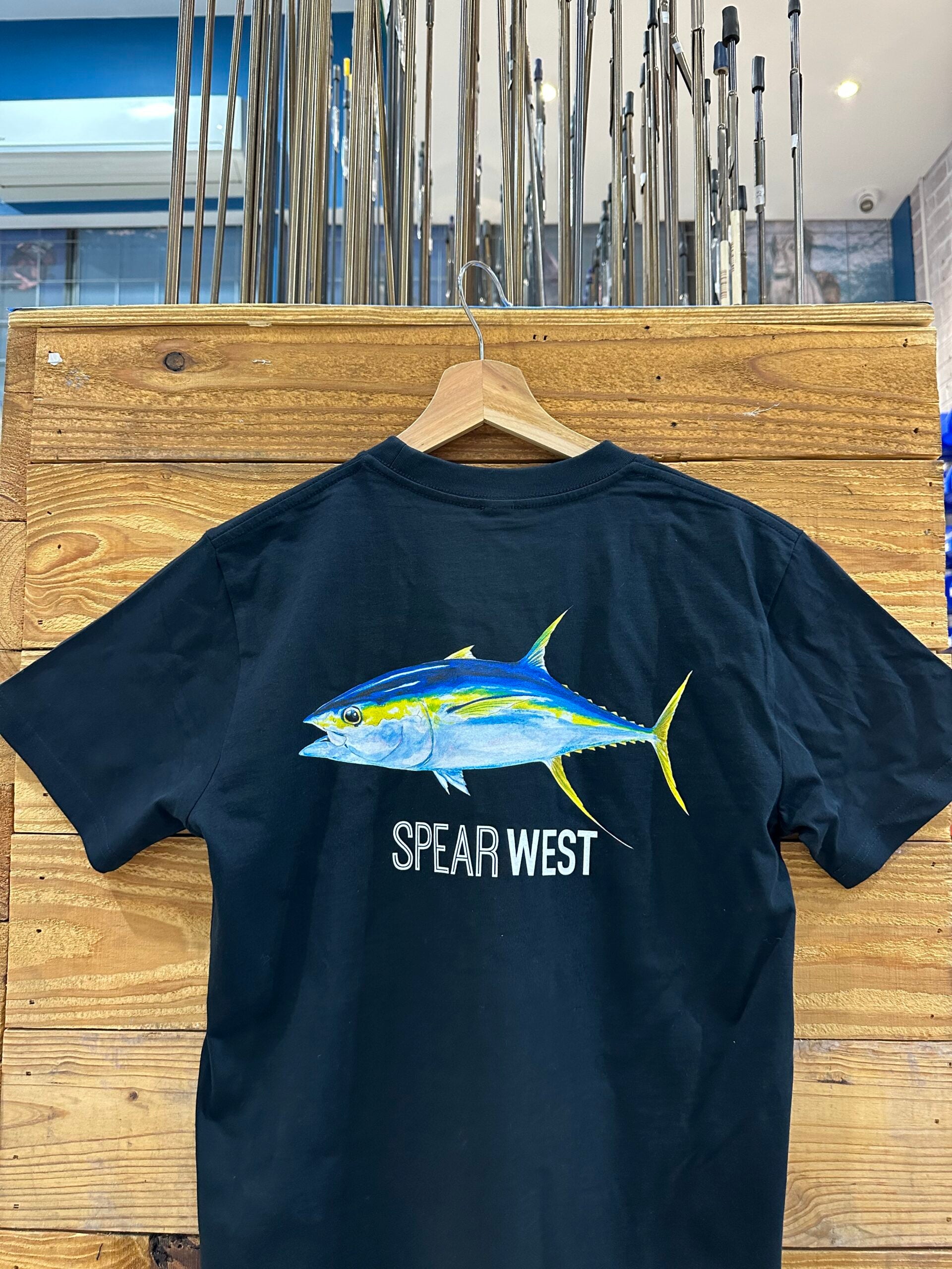 Spear West - Fish Print - T-Shirt - Tuna image 3