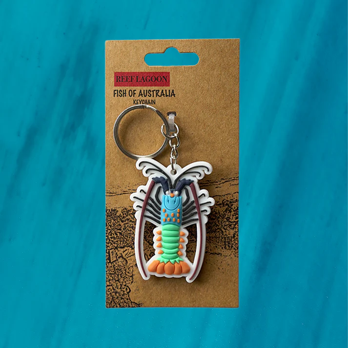 Reef Lagoon - Fish Keychains - Ornate Lobster image 0