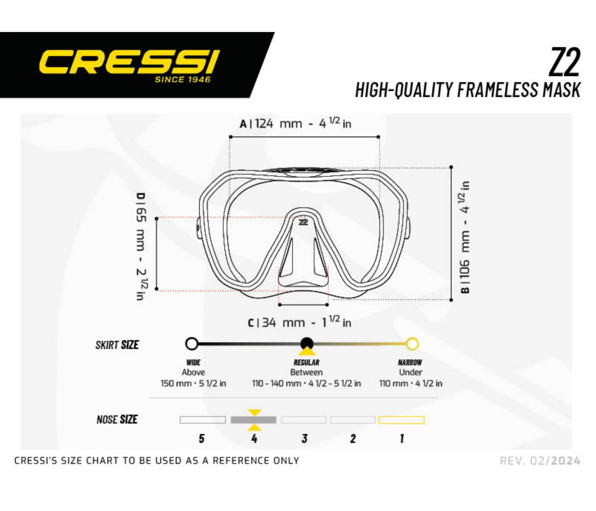 Cressi - Z2 Mask