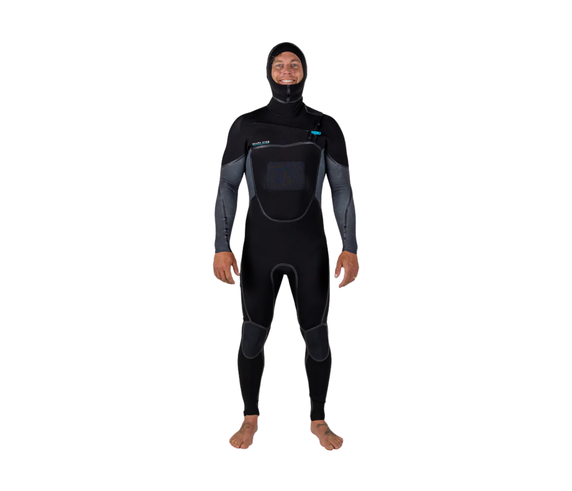 Shark Eyes - Gen³ S-Seal Hybrid 2/2mm Hooded Steamer - Surf/Dive/Spear Wetsuit