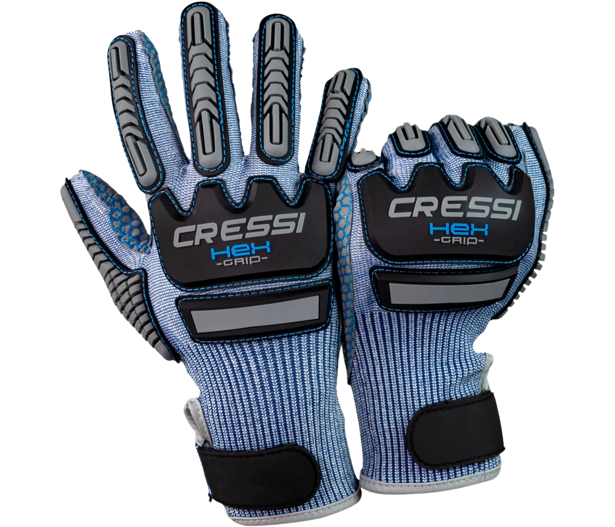 Cressi - Hex Gloves - Blue