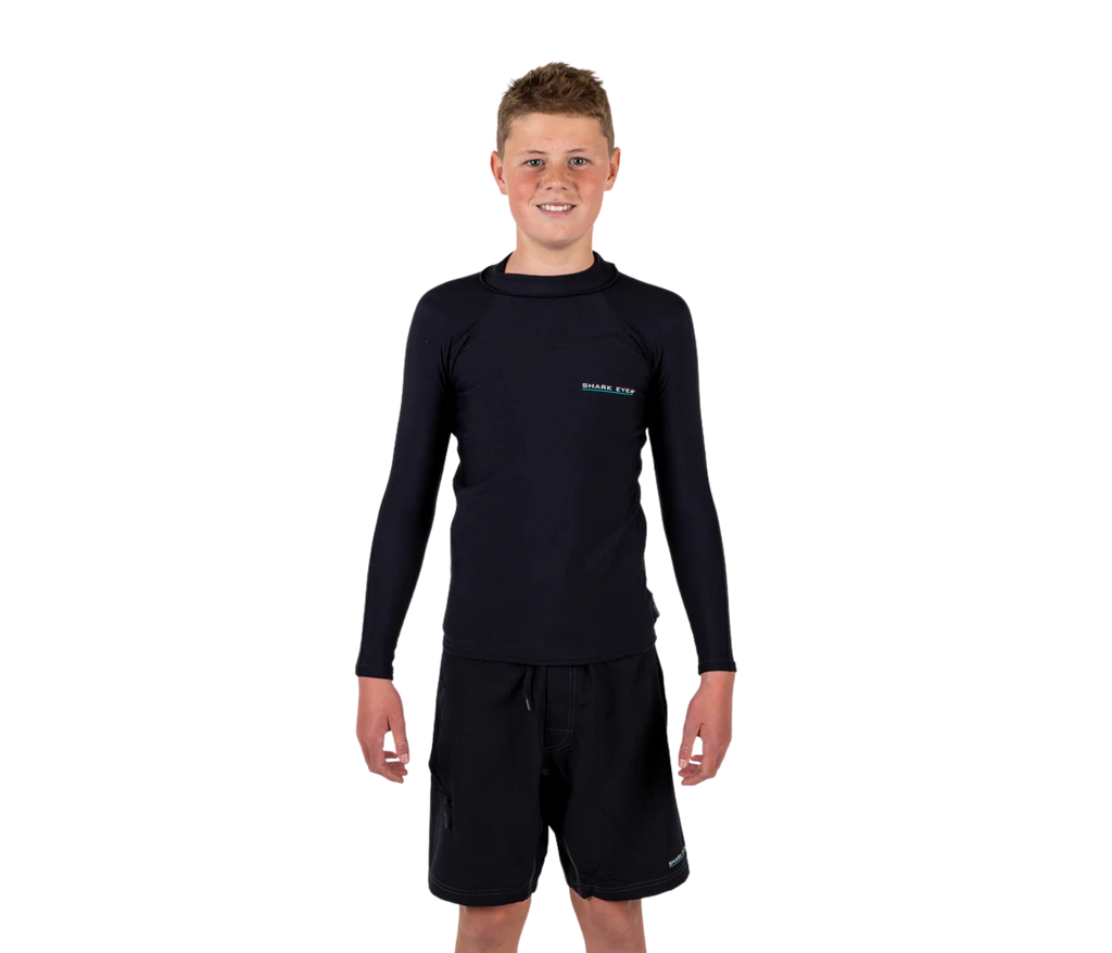 Shark Eyes - Thermal Rash Vest Youth Long Sleeve 1.5mm