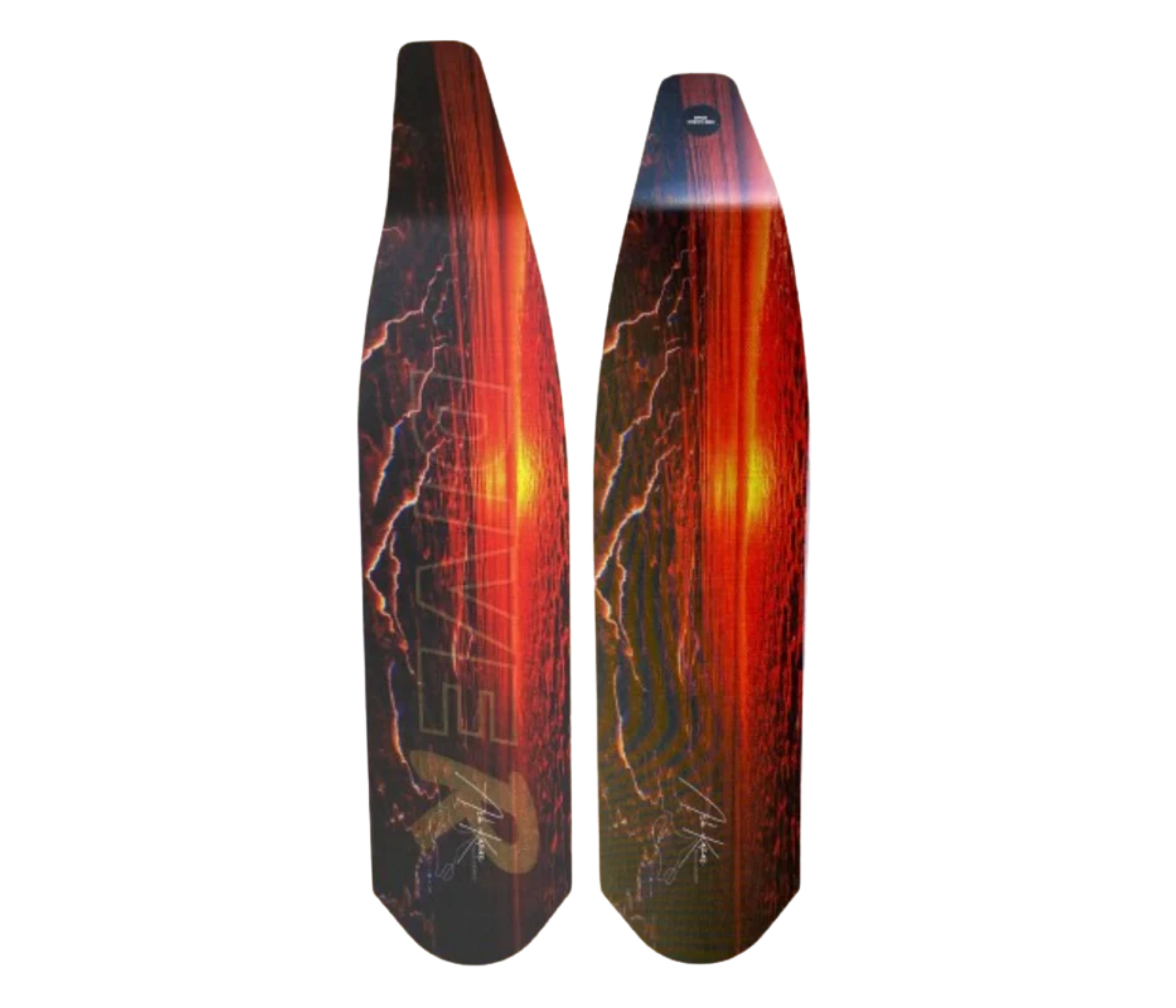 DiveR - Fin Blades - Coral Sunset - Composite