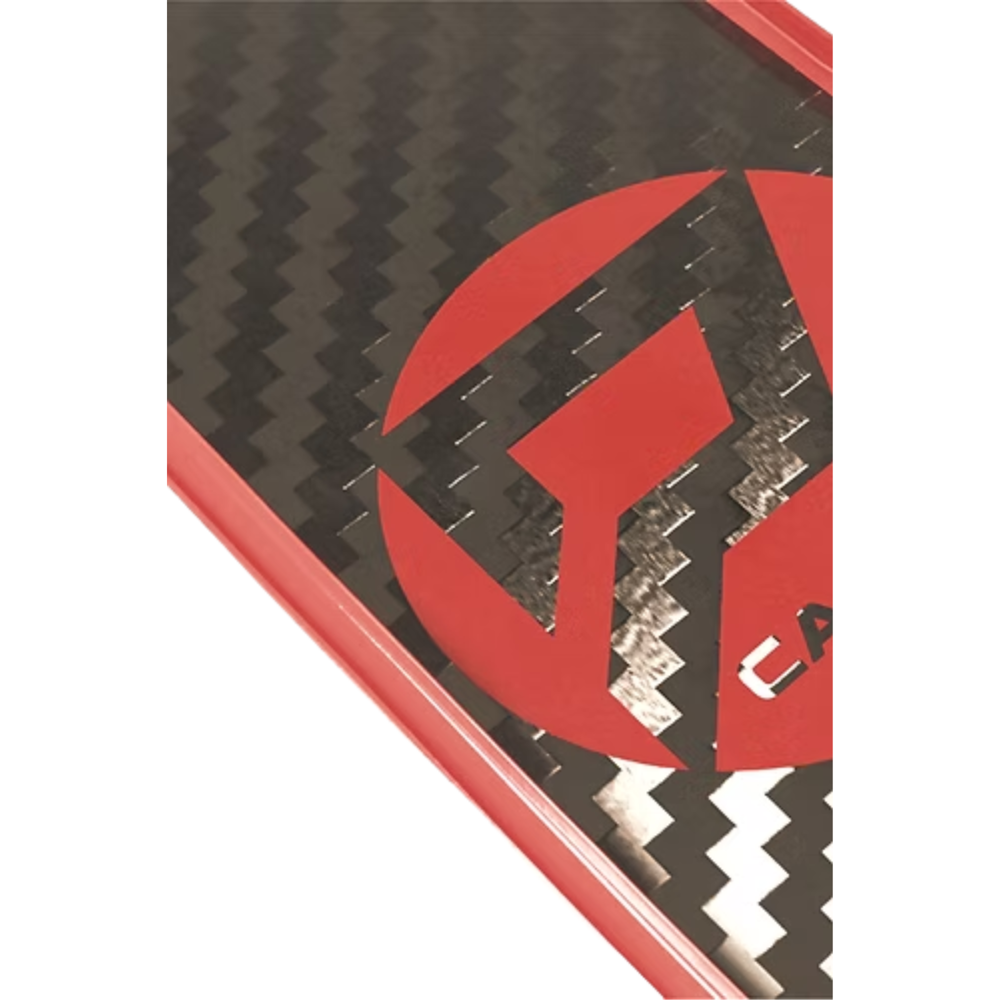 Penetrator - Fin Blades - Carbon T700X - Naked Red - Red Rails