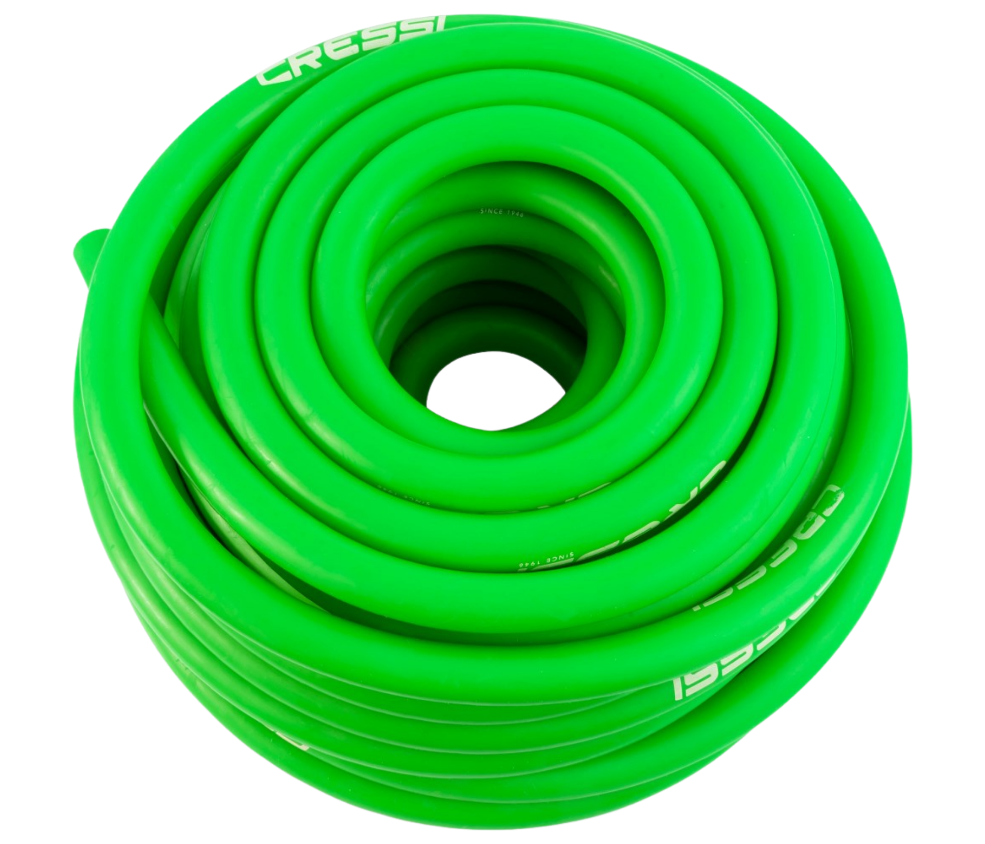 Cressi - Optiband Rubber - 16mm - Green (Per 10cm)