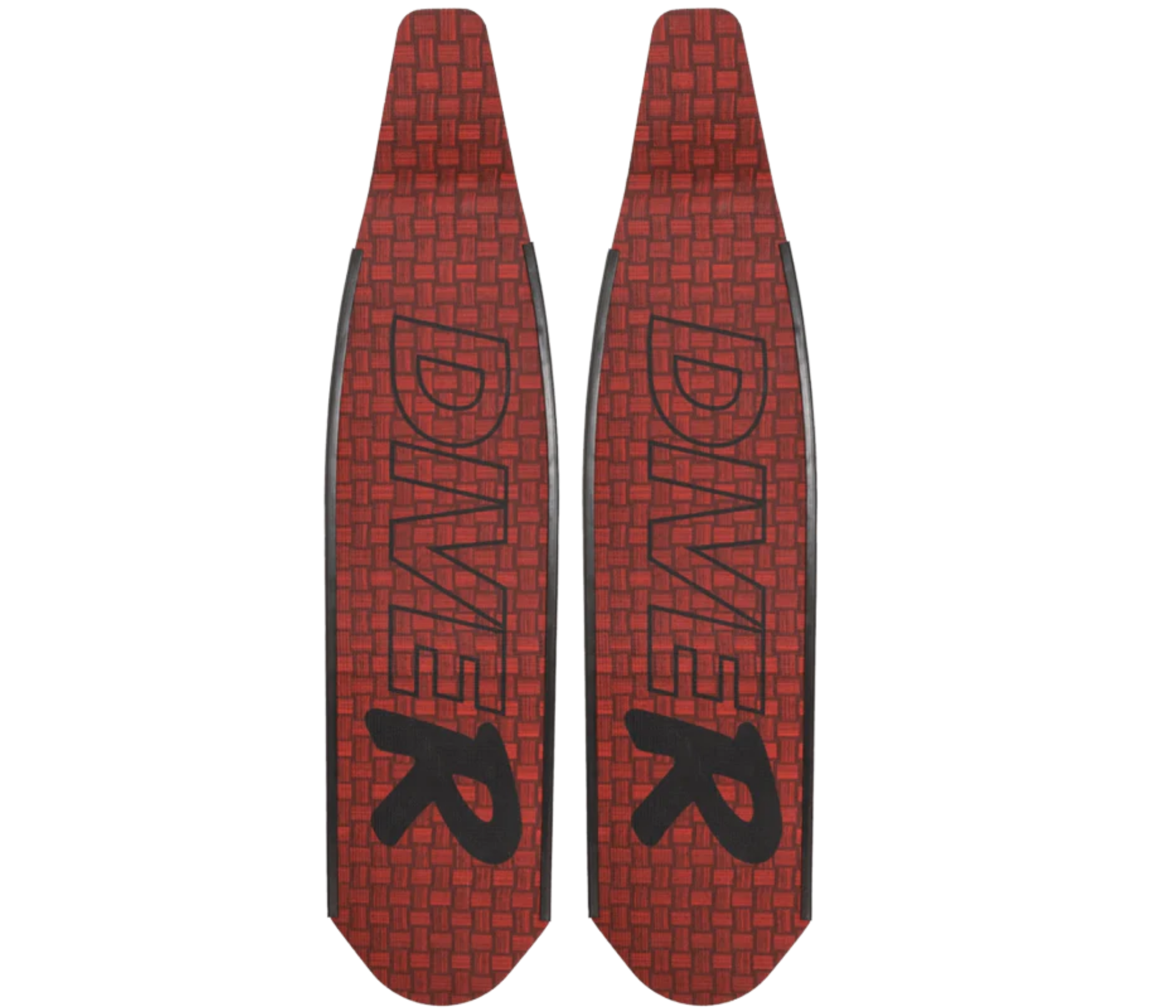 DiveR - Fin Blades - Innegra - Red