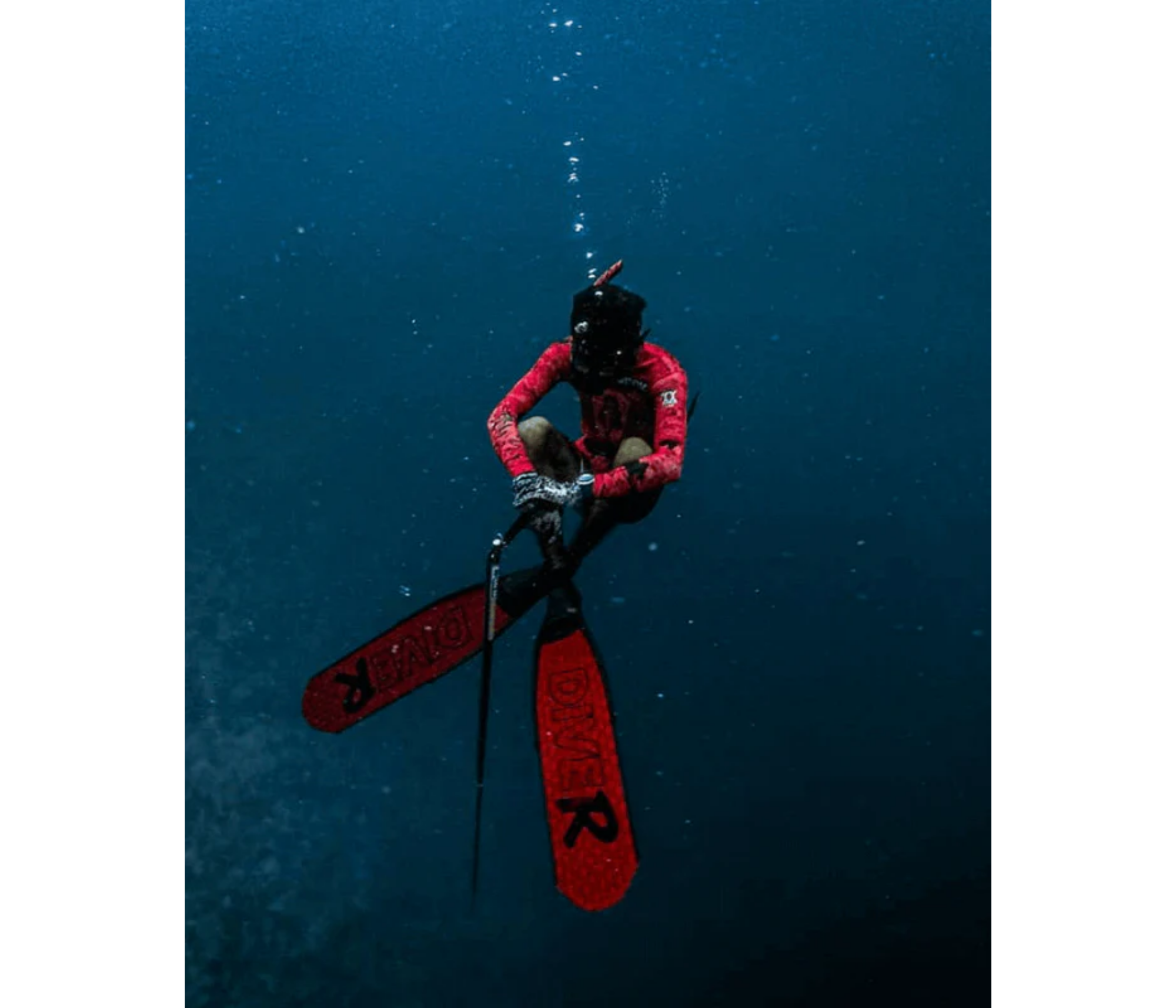 DiveR - Fin Blades - Innegra - Red