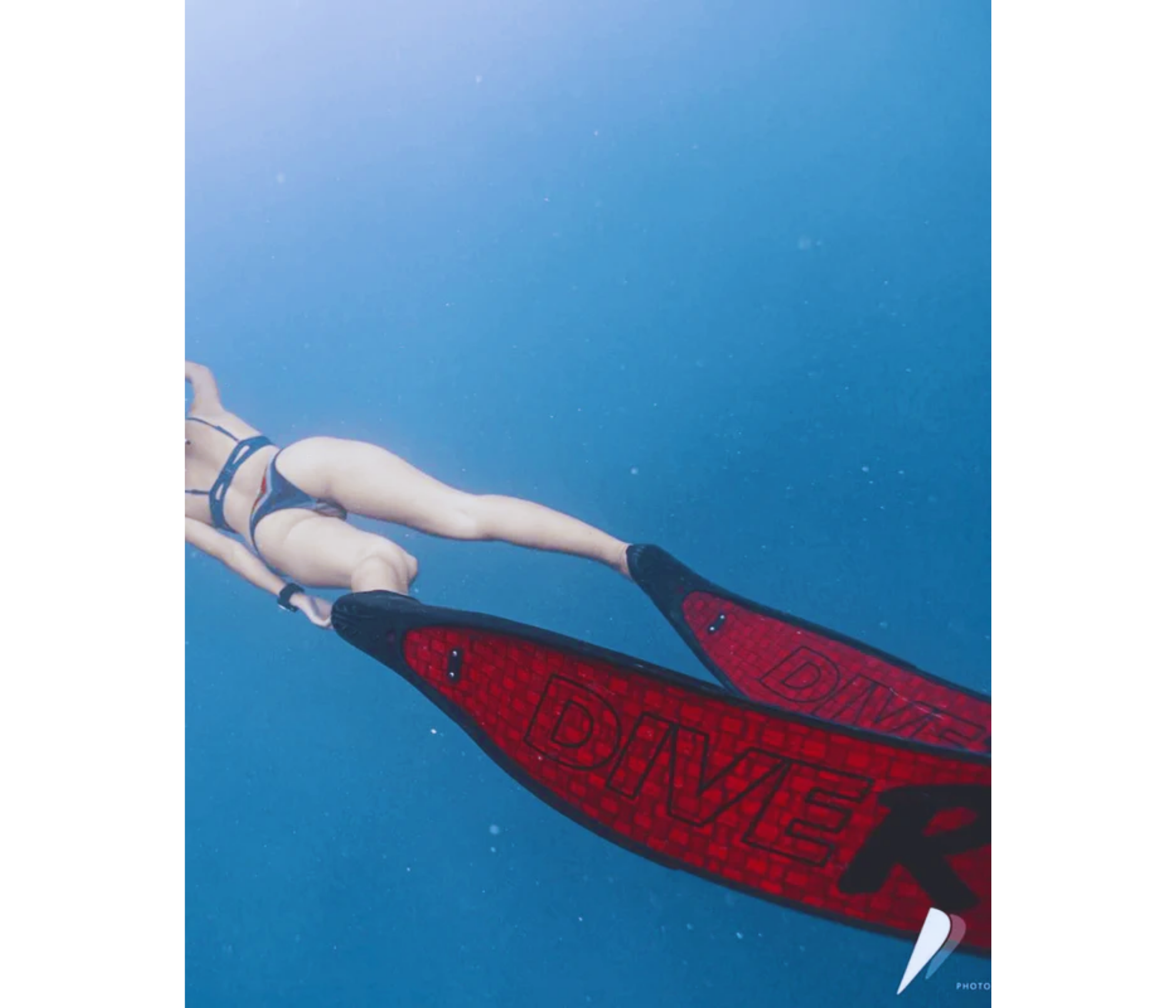 DiveR - Fin Blades - Innegra - Red