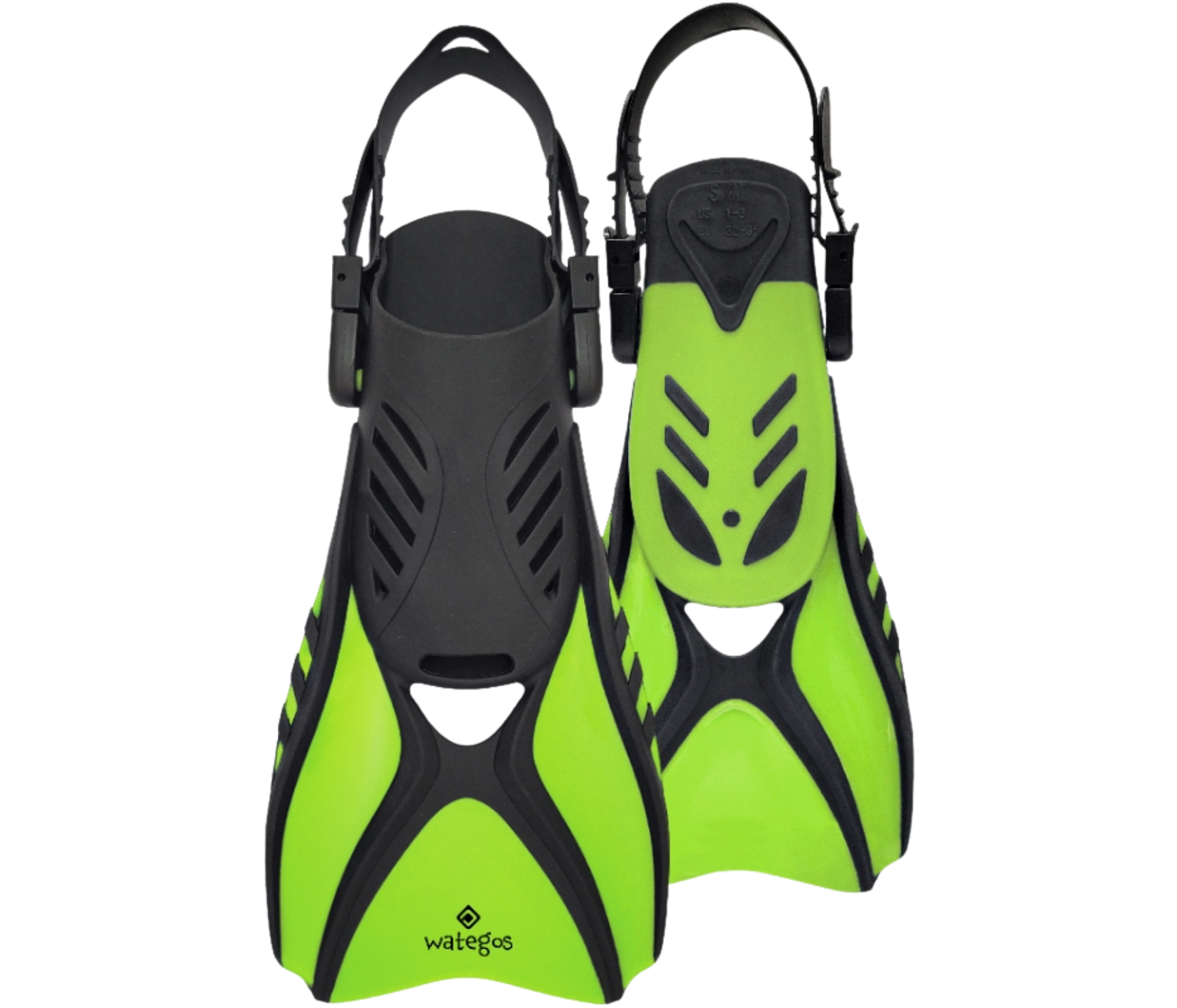 Ocean Pro - Wategos Junior Fins - Lime