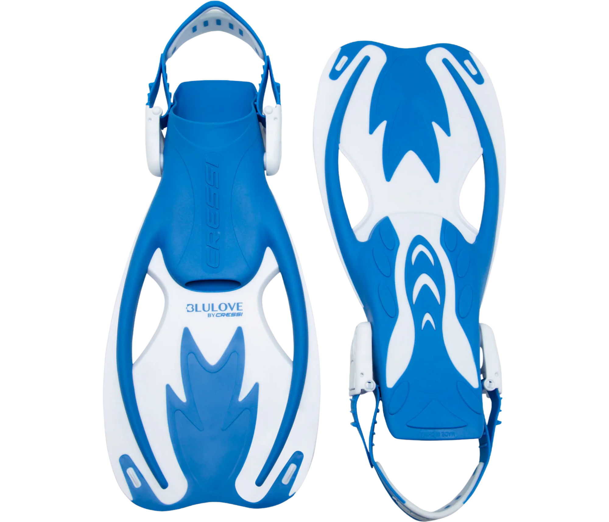 Cressi - Rocks Junior Fins - Blue/White