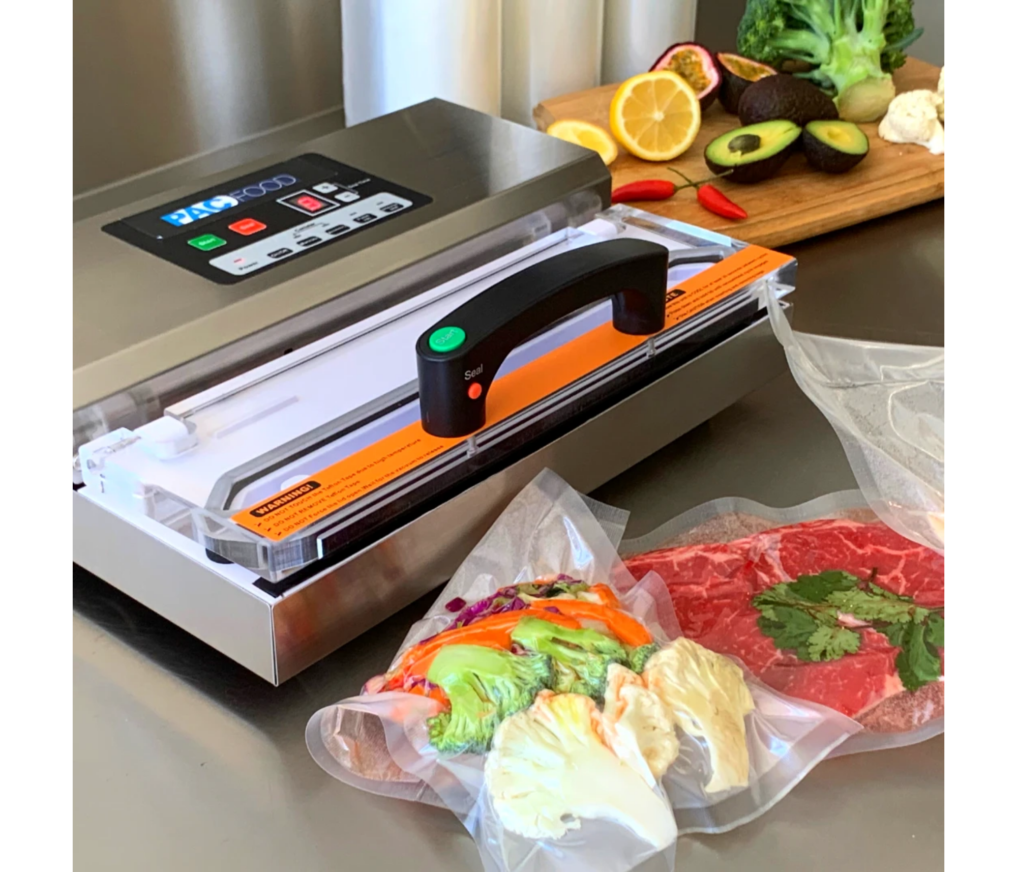 Pac Food - VS 603 - Semi-Commercial Stainless Steel Vacuum Sealer