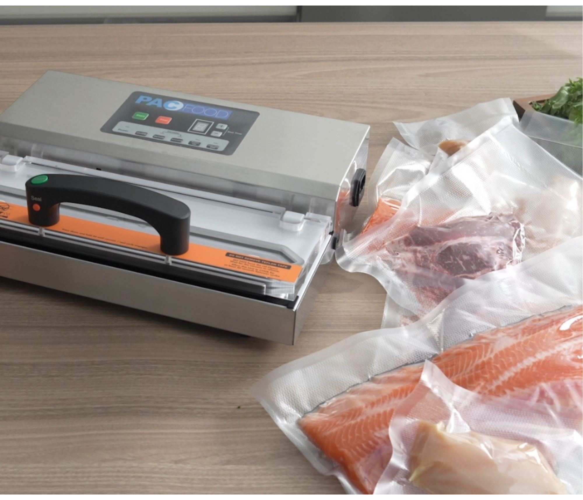 Pac Food - VS 603 - Semi-Commercial Stainless Steel Vacuum Sealer