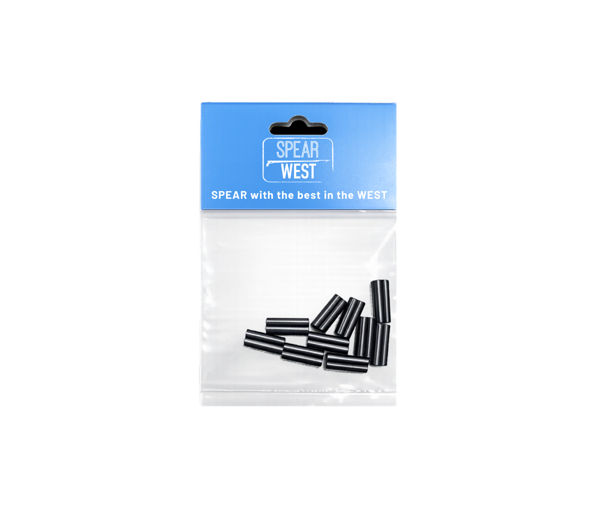 Spear West - 1.3mm Copper Crimps - 10, 50, 100 Packs