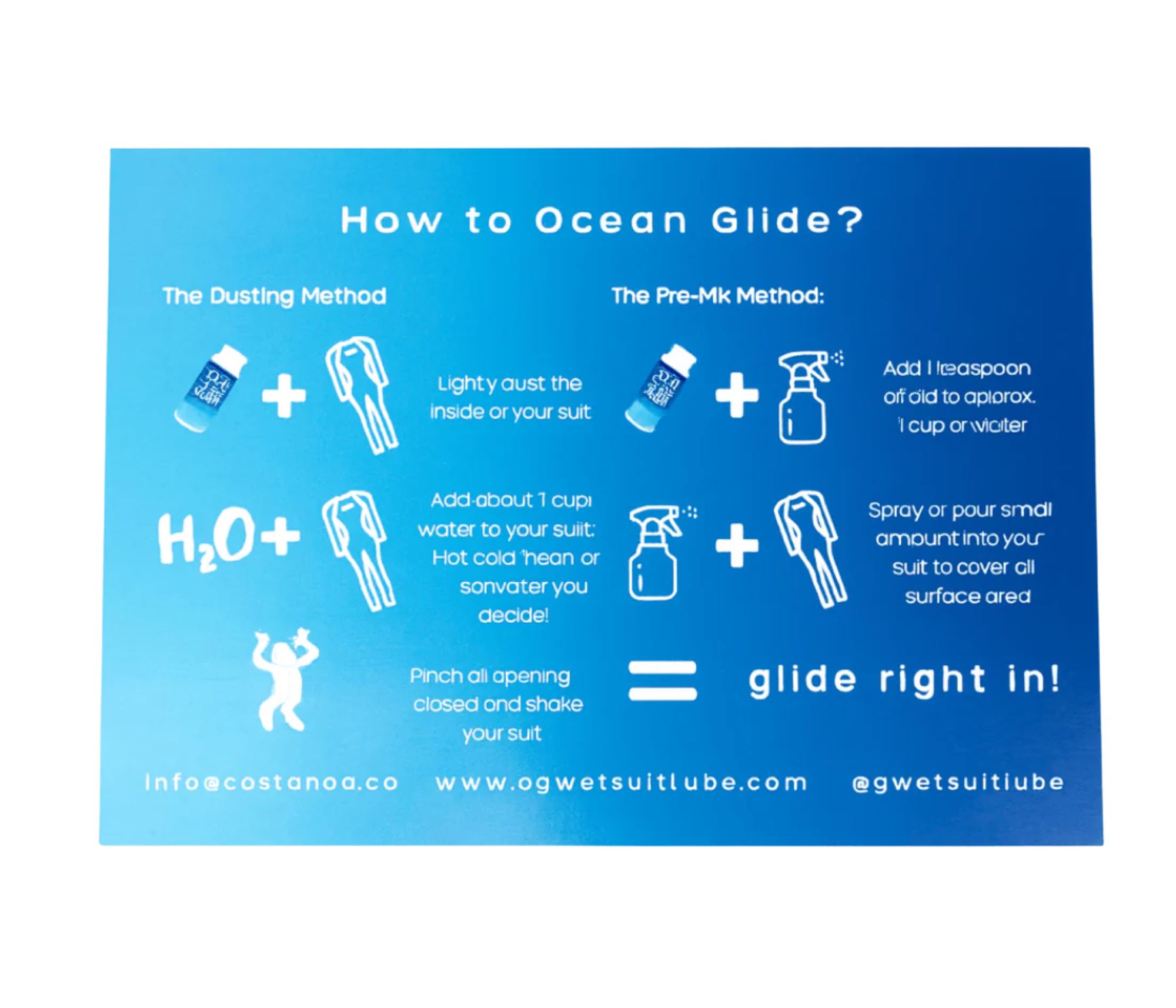 Ocean Glide - Wetsuit Lubricant