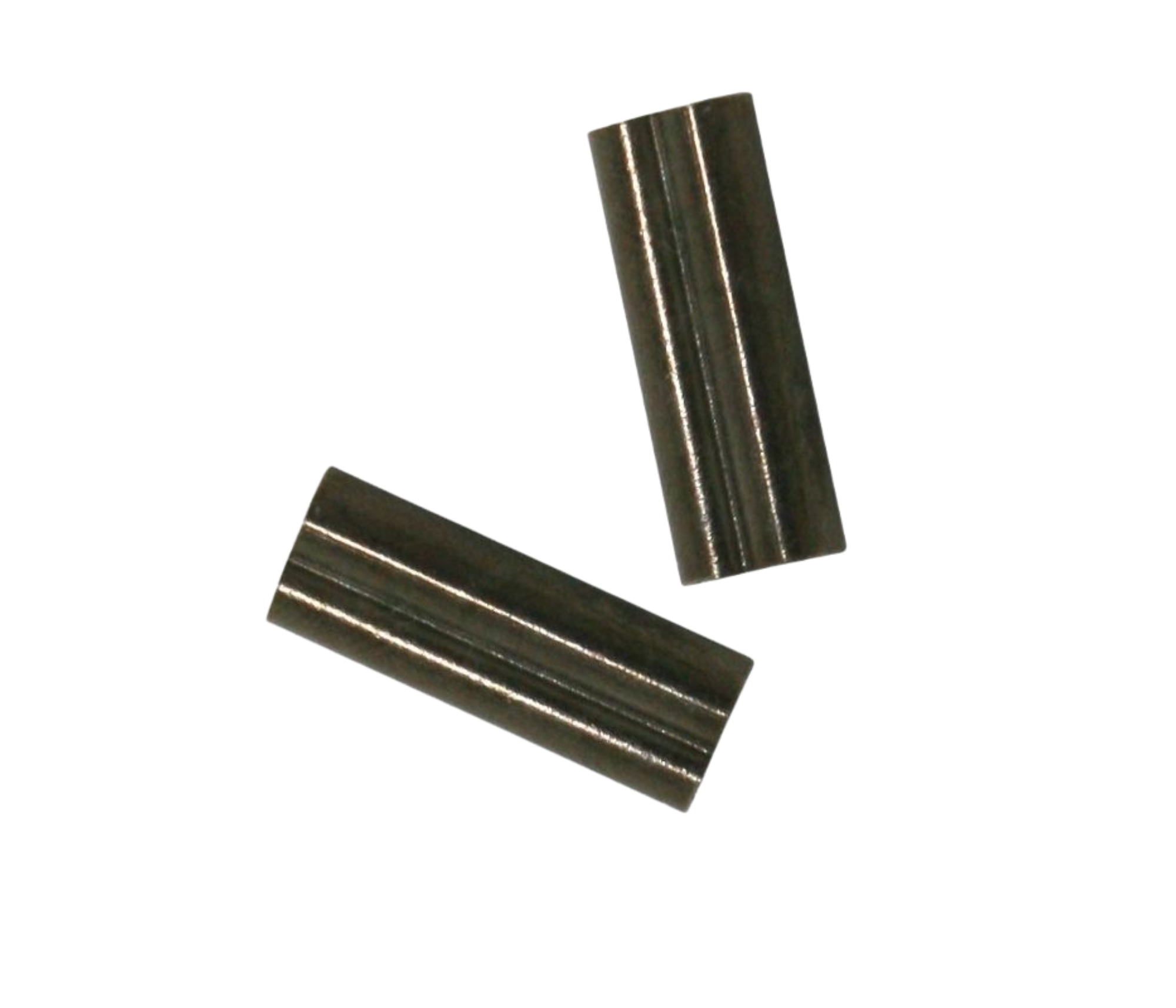 Rob Allen - Brass Barrel Crimps - 10pk - 2.3mm x 18mm