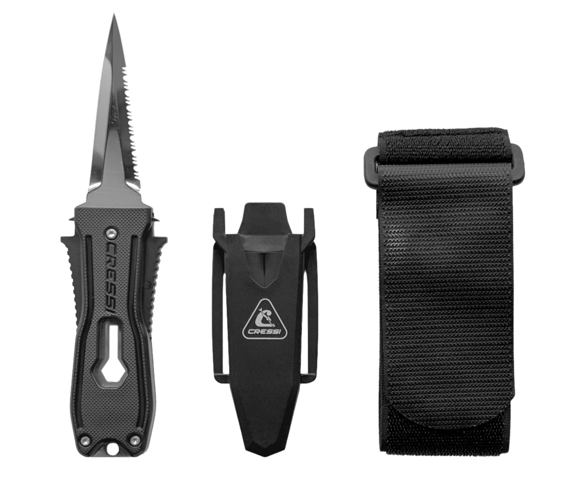 Cressi - Snake Knife - Black