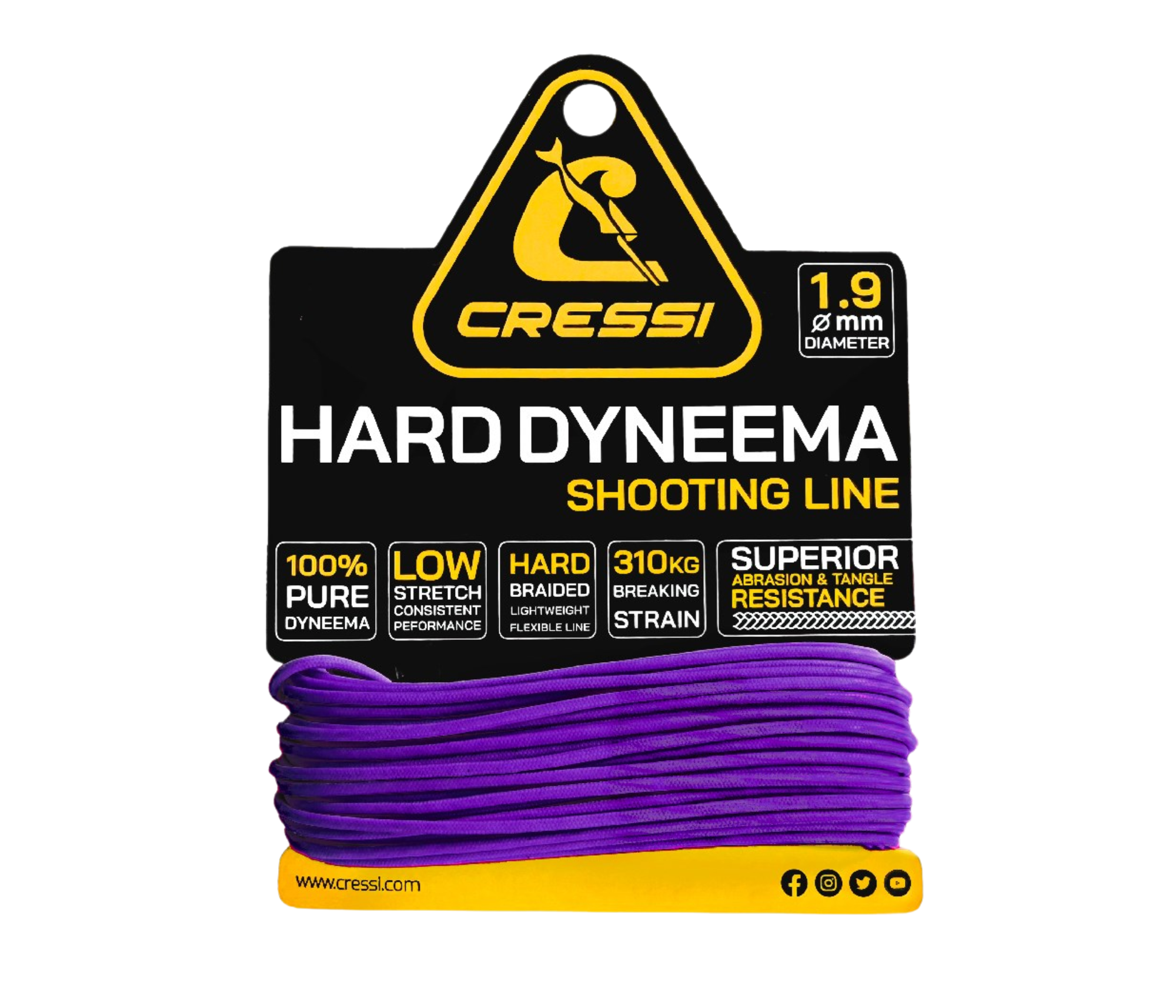Cressi - Dyneema - 1.9mm - 10m
