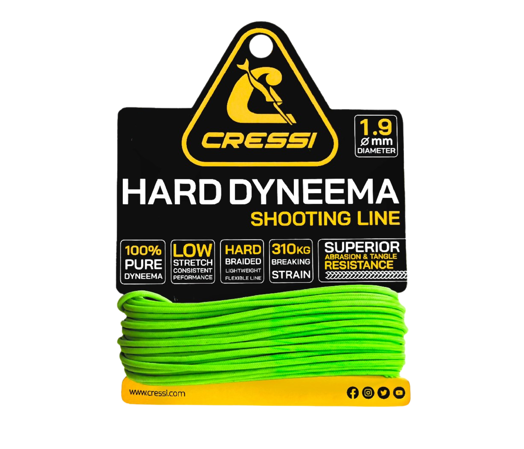 Cressi - Dyneema - 1.9mm - 10m