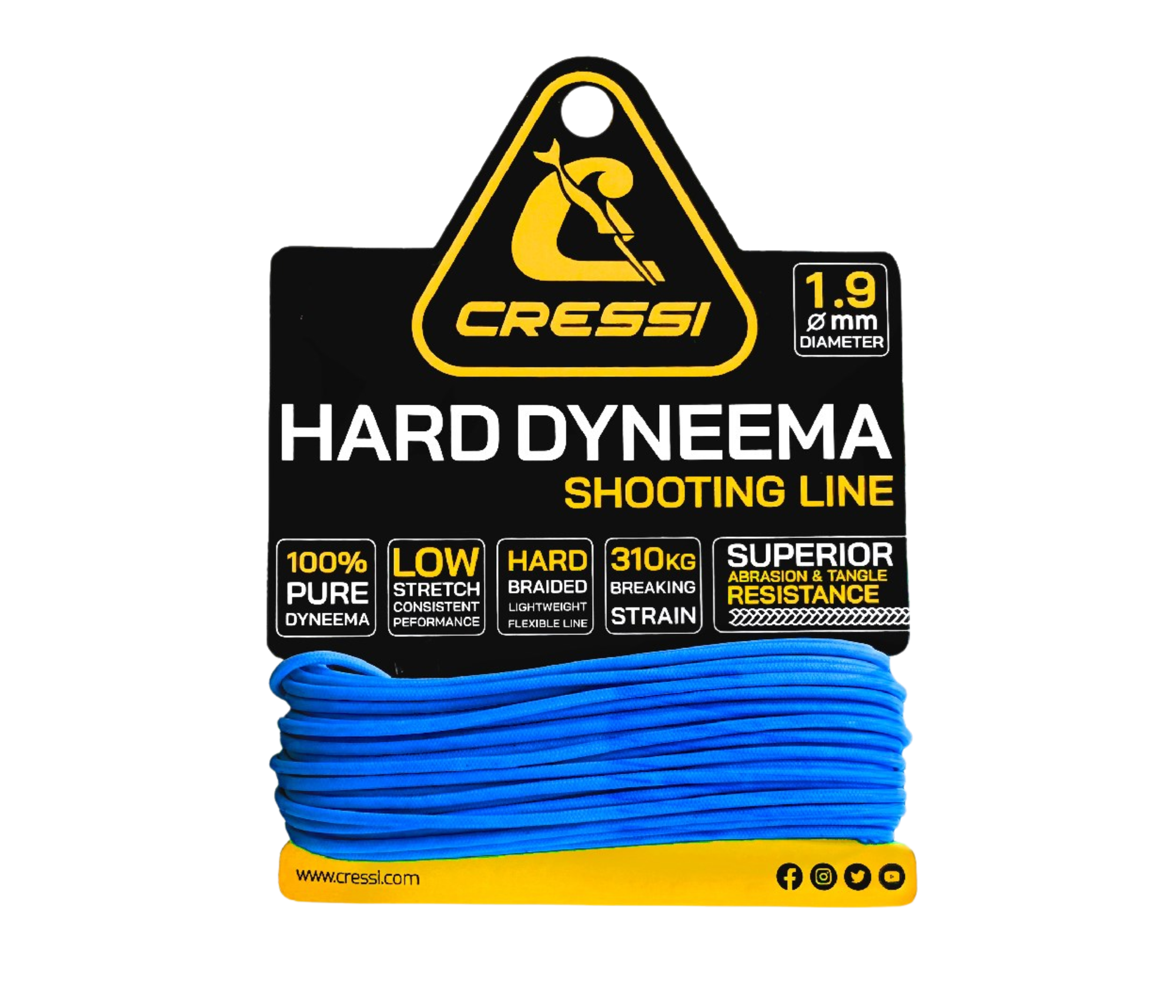 Cressi - Dyneema - 1.9mm - 10m