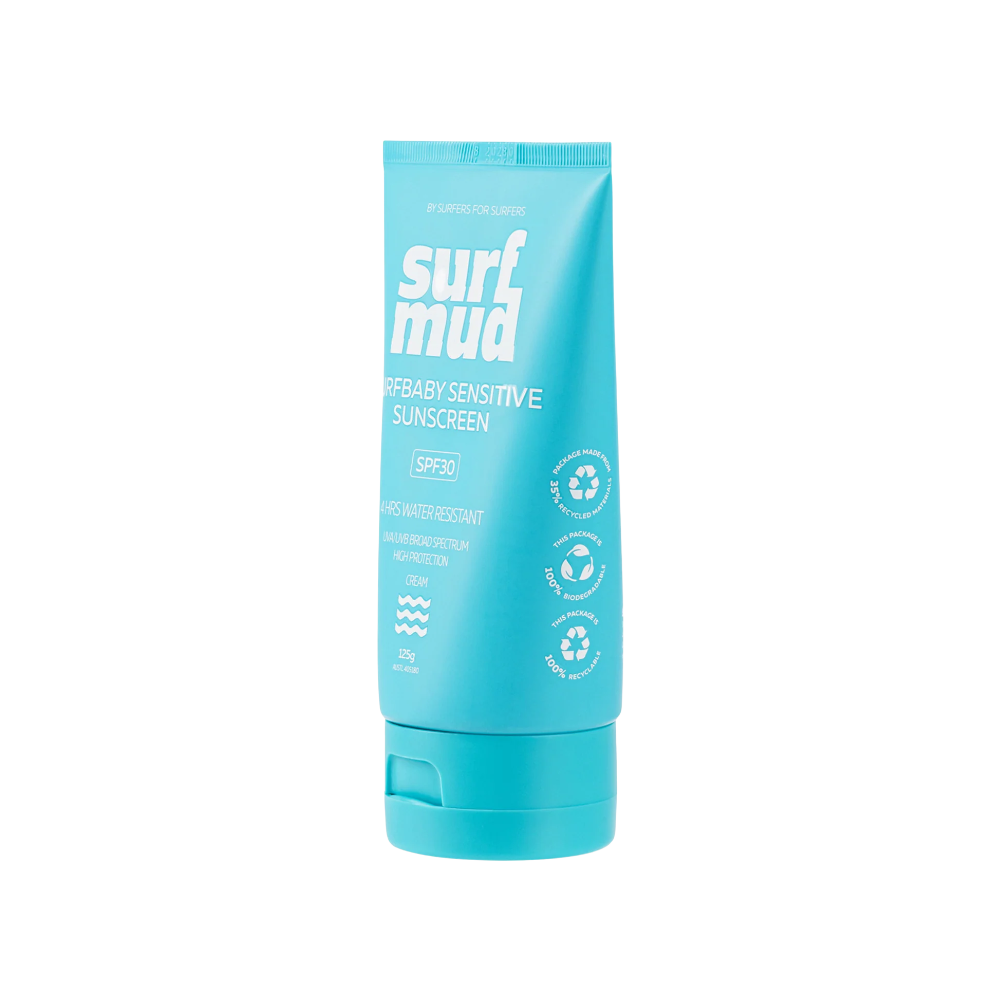 SurfMud - Surfbaby Sensitive Sunscreen - SPF30 - 125g