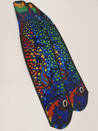 DiveR - Fin Blades - Blue Parrot Fish - Composite - Medium image