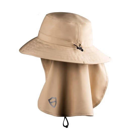 SafeStyle - Flap Bucket Hat - Tan image 1