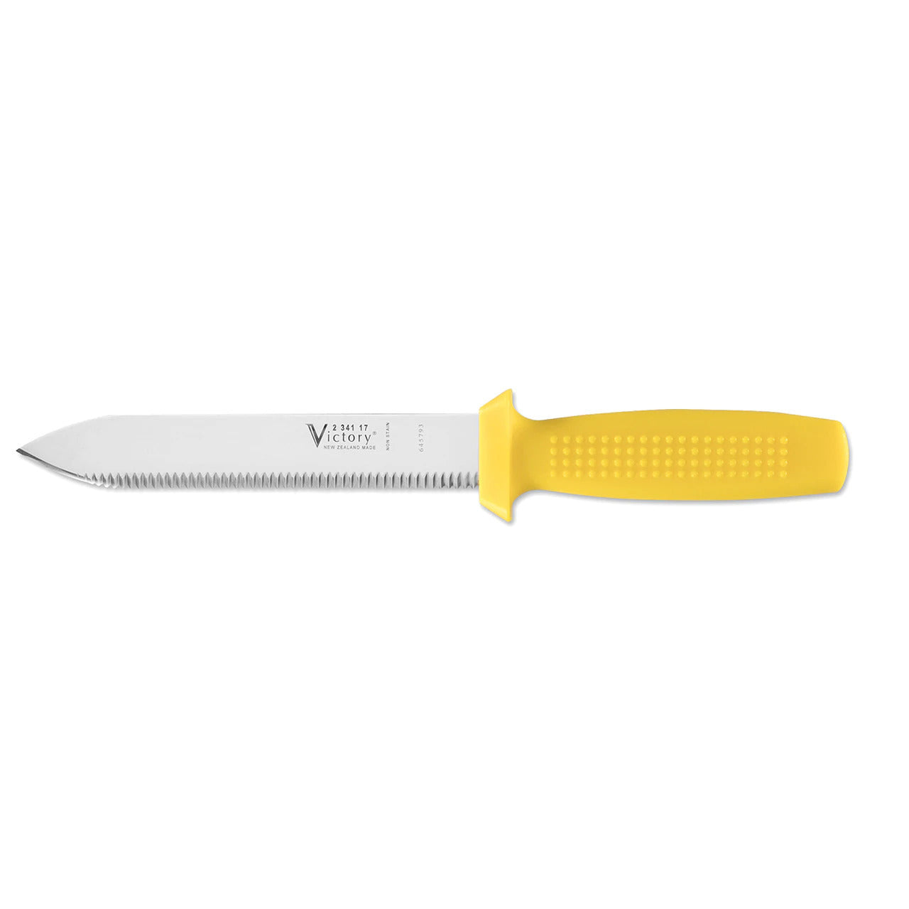 Victory Burley Knife – 17cm Stainless Steel Serrated Blade image 0