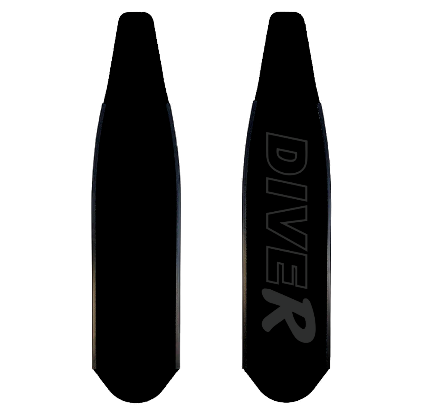 DiveR - Fin Blades - Stealth - Carbon - Soft image