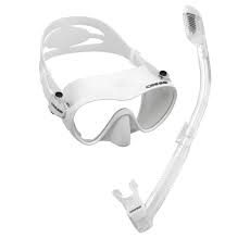 Cressi - F1 + Dry MS Set - White image