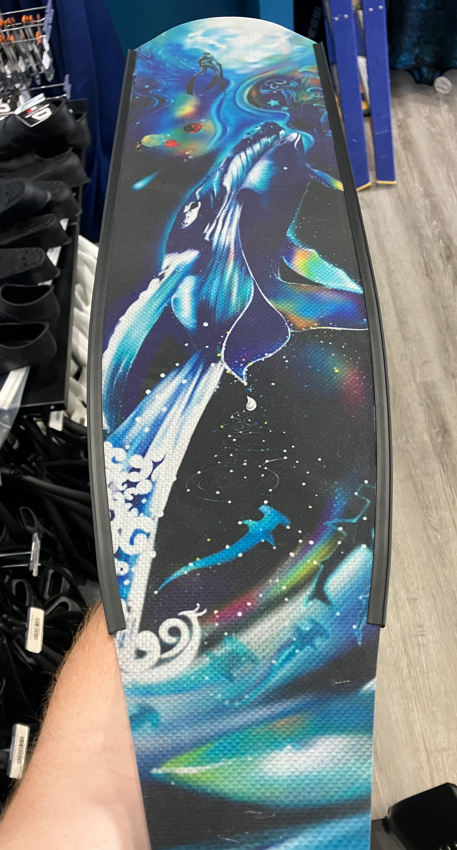 DiveR - Fin Blades - Zoe's Whales - Carbon - Soft image