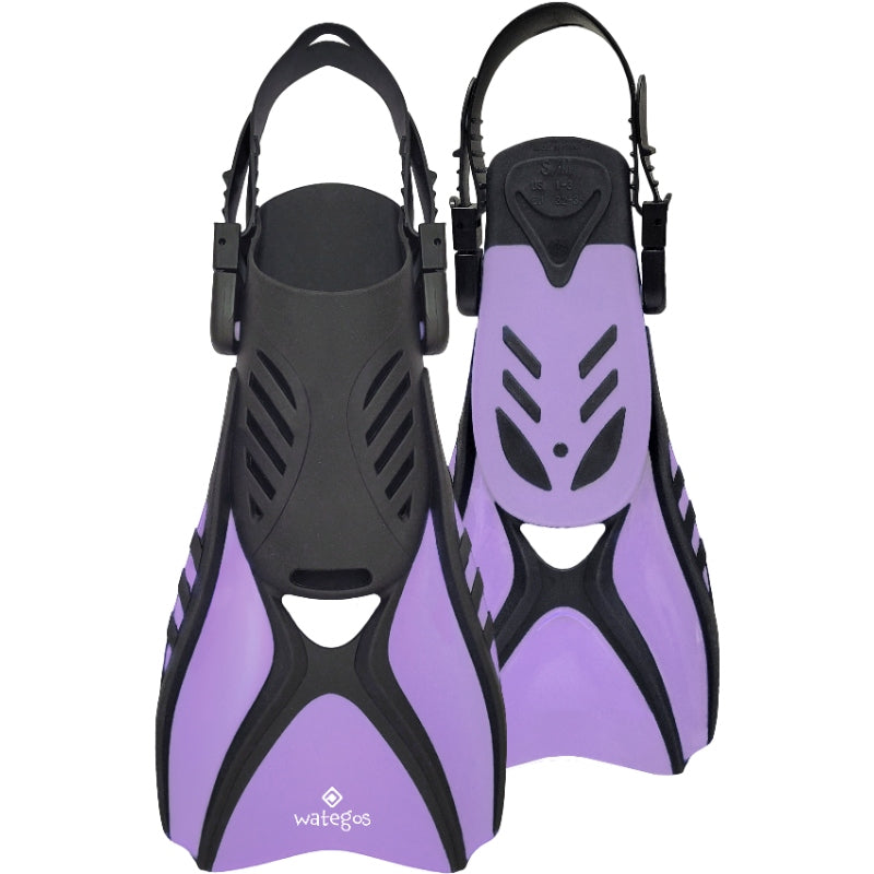 Ocean Pro - Wategos Junior Fins - Lilac - S/M image