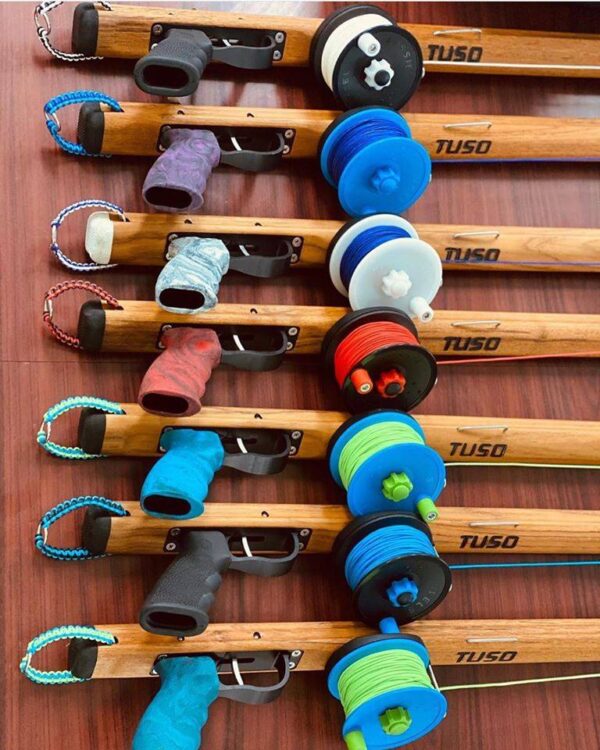 Aussie Reels - Woodie Gun Reel - Orange image