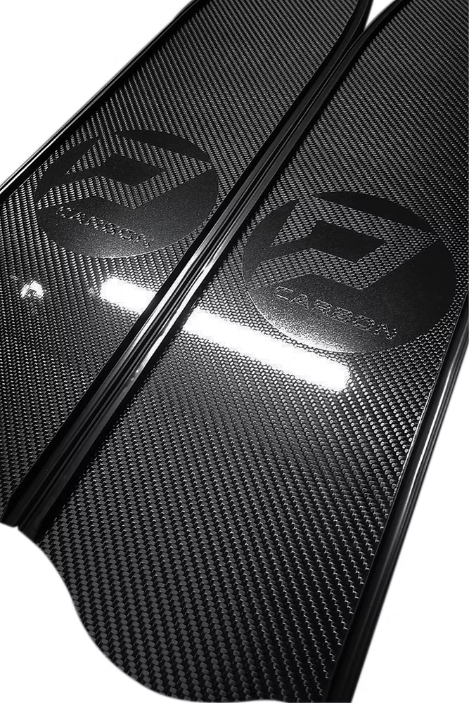 Penetrator - Fin Blades - T300 NAKED BLACK - Carbon image 1