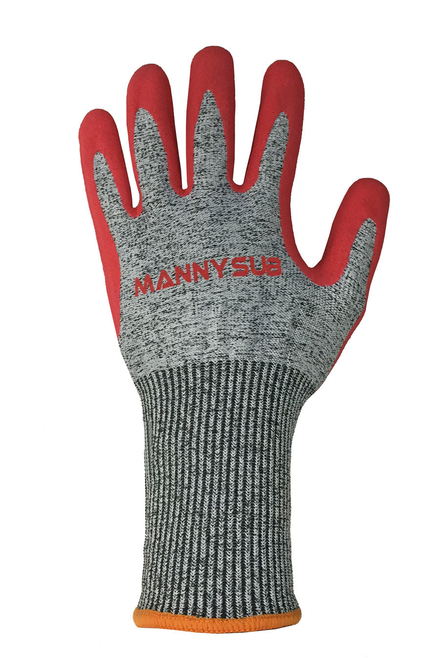 Mannysub - Dyneema Gloves - Red - X - Large image 0