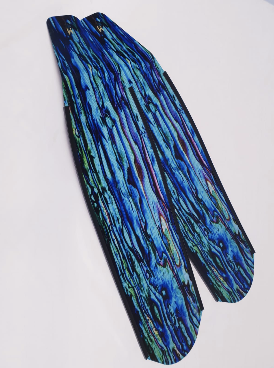 DiveR - Fin Blades - Paua - Composite - Medium image