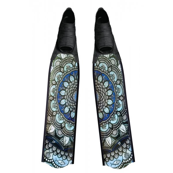 Penetrator - T700X Fin Blades -  Oceanic Mandala - Carbon