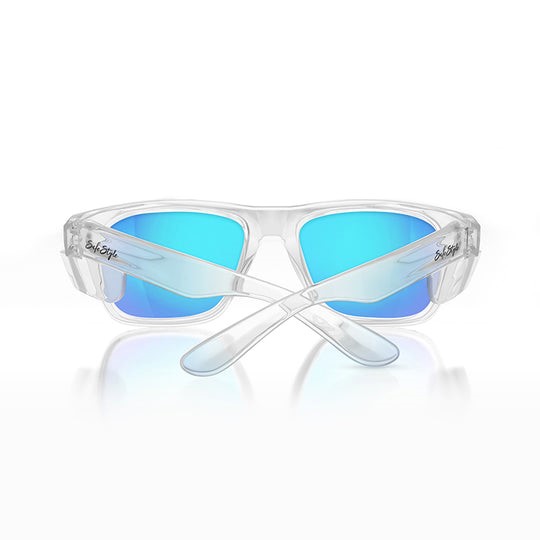 SafeStyle - Fusions - Clear Frame/Blue Mirror - Polarised - Image 3