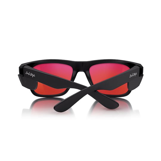 SafeStyle - Fusions - Matte Black/Mirror Red - Polarised - Image 2